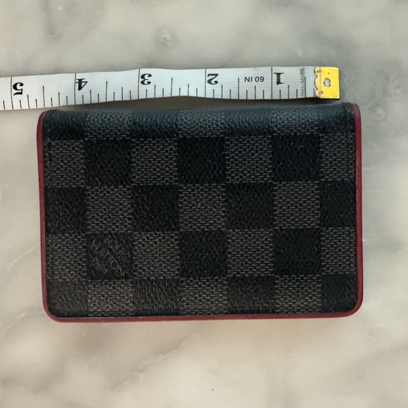 Louis Vuitton Black & Red Damier Graphite
Pocket Organizer - Picture 12 of 12
